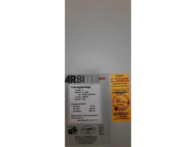 Beschriftung Fahrregelanlage 2