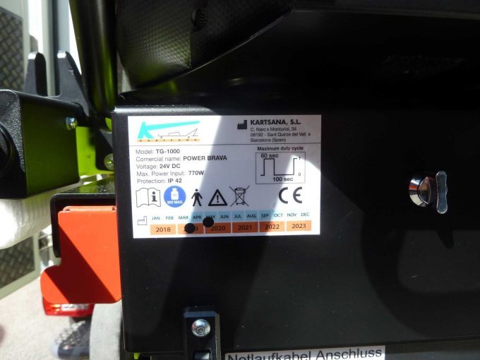 1 vervoersdrager Power Brava van Kartsana – foto 7 – kavel bij Zoll-Auktion, Aachen