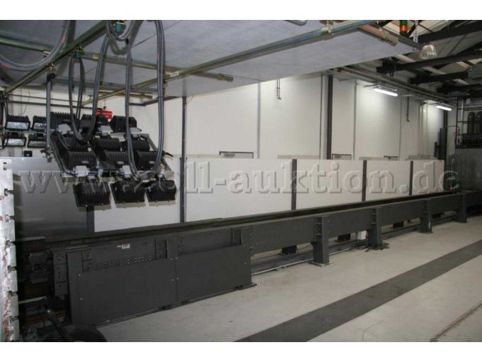 Beschleunigungsstrecke Crashschlitten