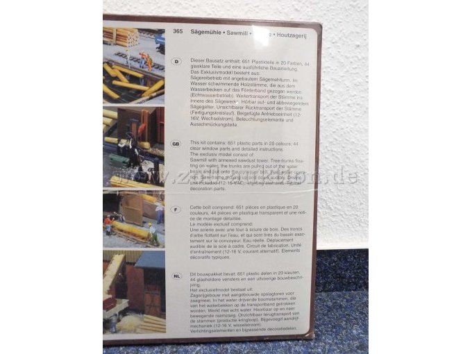 Aufzählung der zu m Inhalt gehörenden Teile