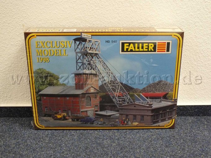 Gesamtansicht des Modells "Kohlemine Grube Hildegard" in OVP