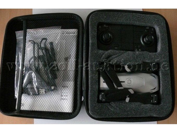 Faltbarer Simulus GPS-Quadrocopter GH-260.fpv in Transportbox