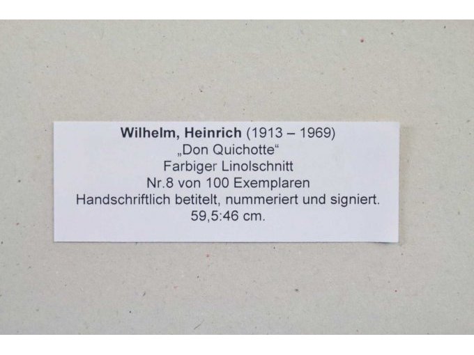 Beschriftung auf der Rückseite