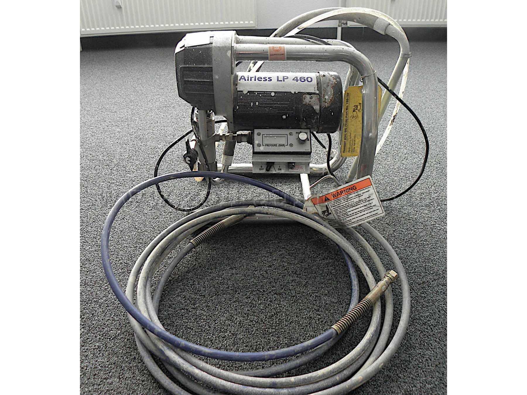 Farbsprühsystem Storch Airless LP 460 mit Schlauch