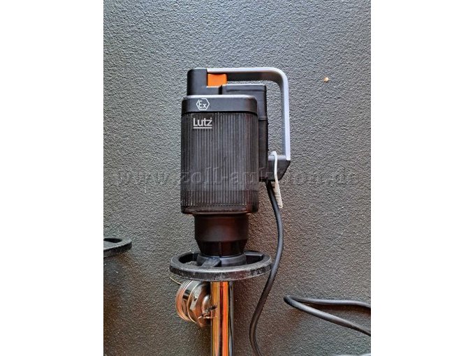 Fasspumpenmotor seitlich rechts
