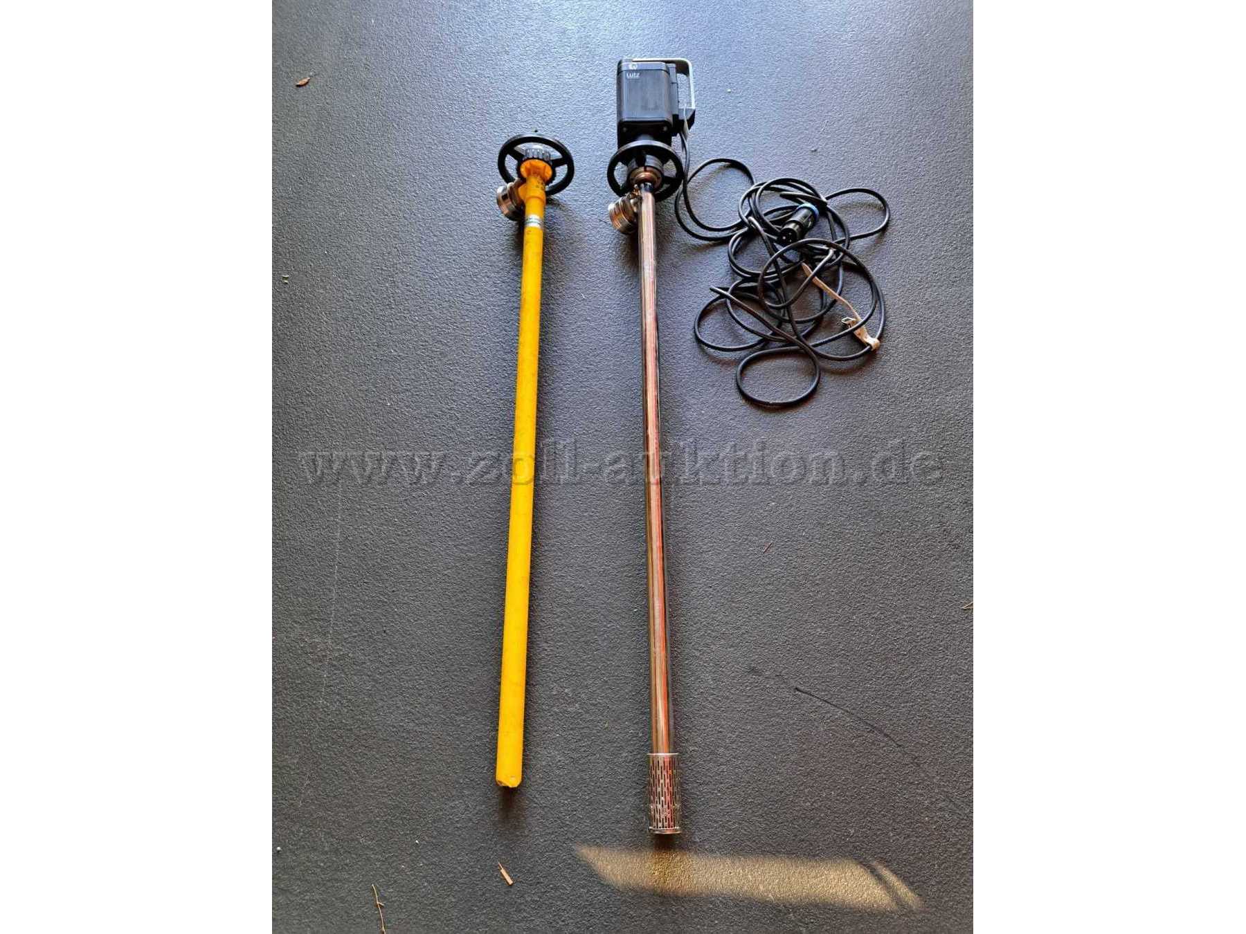 Fasspumpenmotor mit beiden Pumpwerke