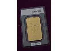 Goldbarren Feingold 999,9/- 
Vorderseite