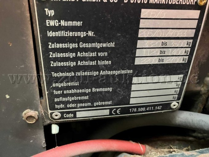 Typenschild