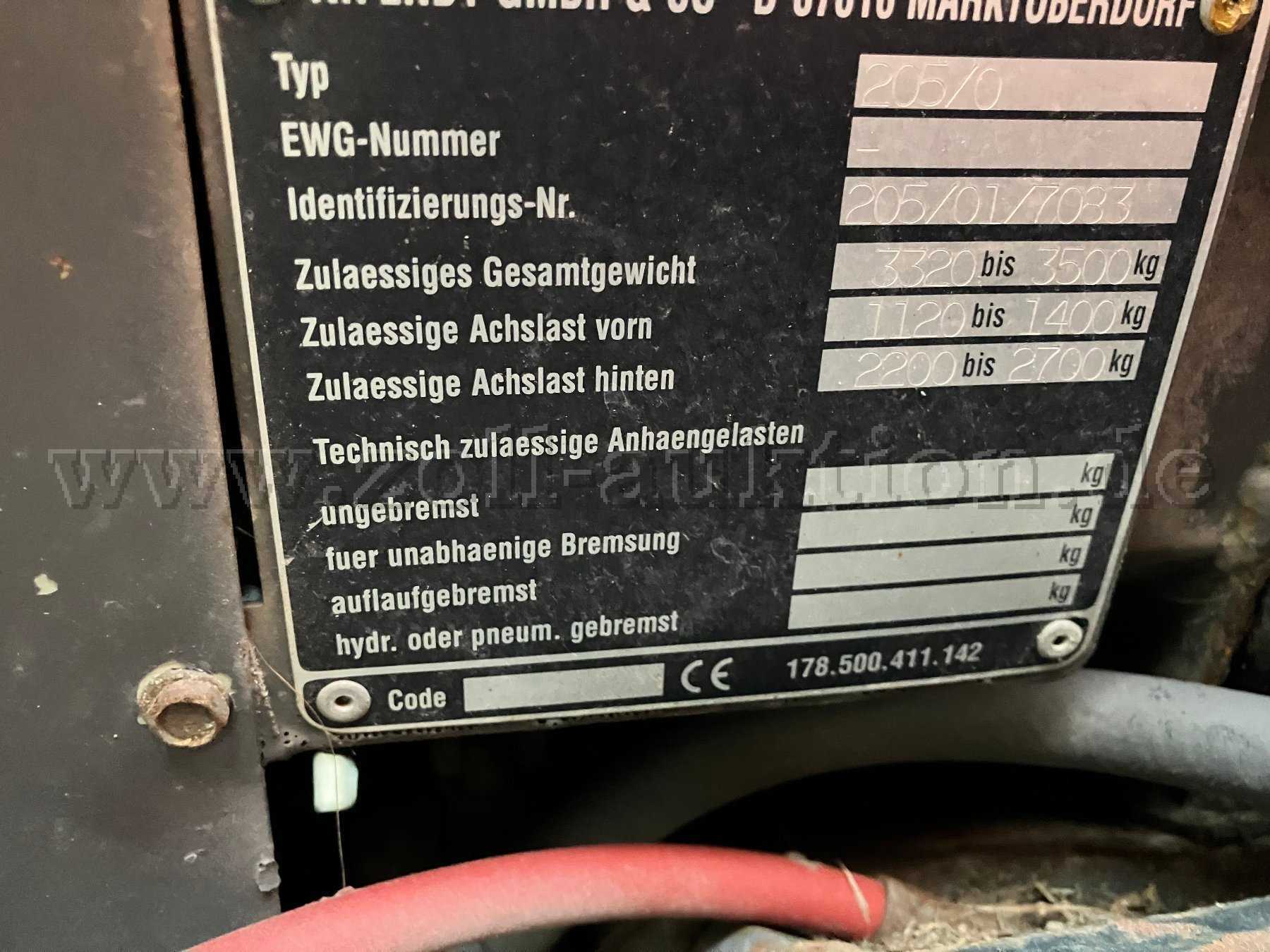 Typenschild