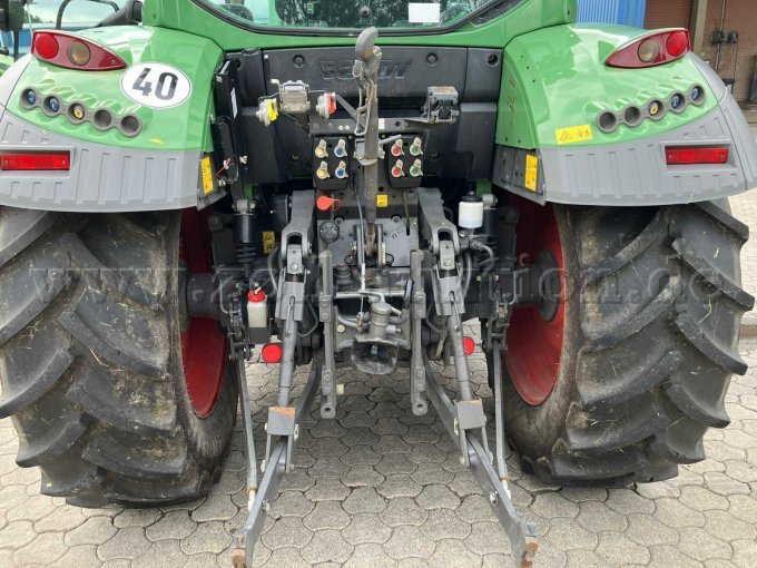 Heckansicht Heckhubwerk