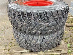 Ansicht Lauffläche mit Beschädigungen