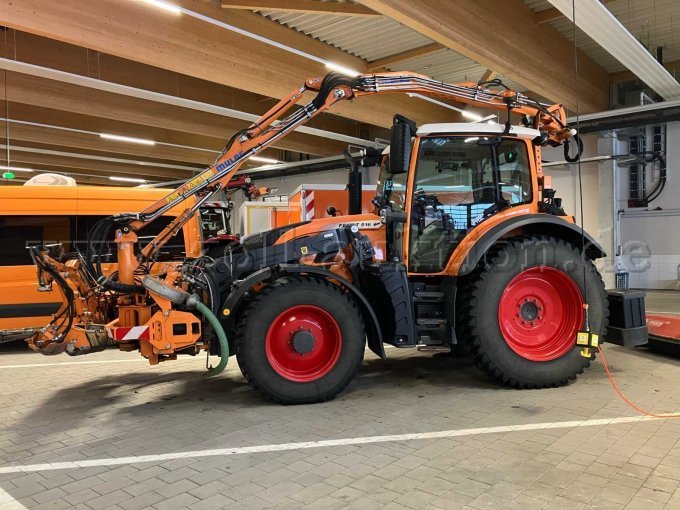 Traktor seitlich