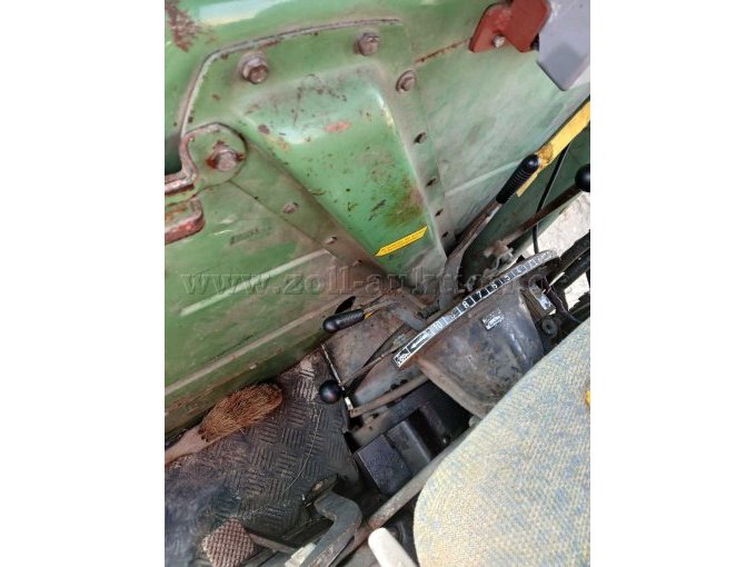 Ansicht Betätigung Heckhydraulik