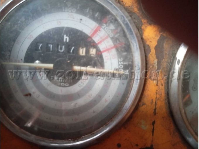 Fendt Stundenanzeige