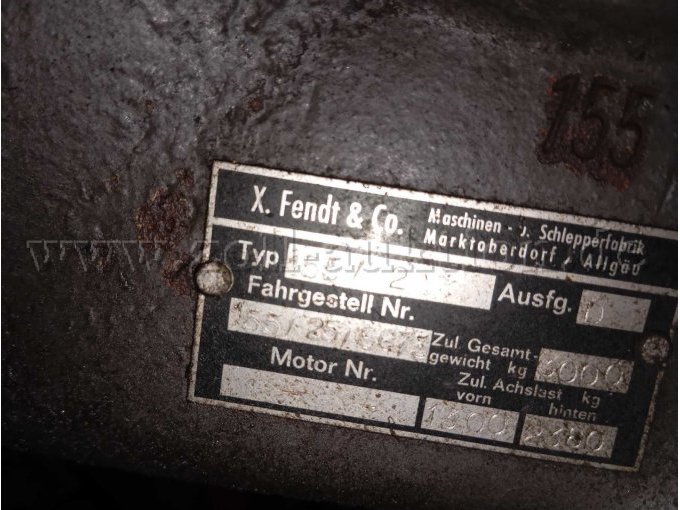 Fendt Typenschild