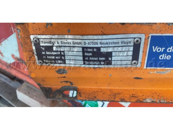 1 Fendt GT 395 nicht fahrtüchtig mit Frontlader und Mähausleger Vario – foto 16 – kavel bij Zoll-Auktion, Stötten a. Auerberg