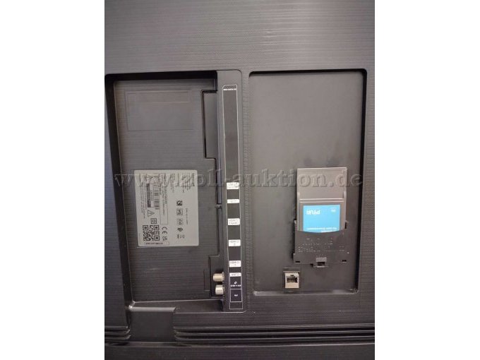 Fernseher hinten, Modelletikett