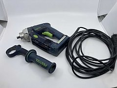 Maschine mit Halter und Kabel
