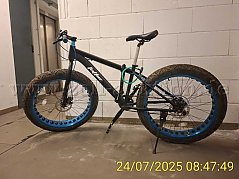 Fett-Bike Ansicht links