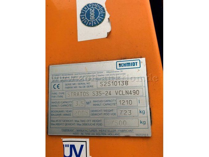 Detailbild Typenschild