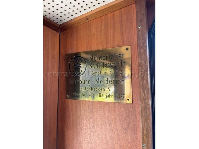 Schiffswerft Typenschild