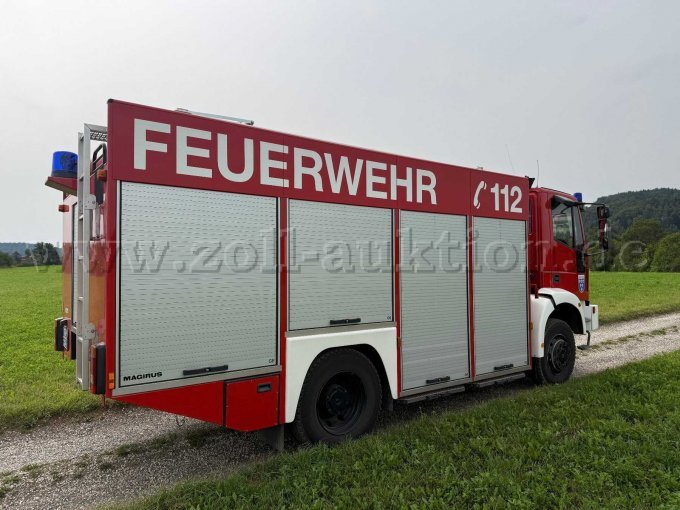 1 reddingsvoertuig RW 2 Iveco EuroFire 4x4 – slechts 20.375 km – foto 4 – kavel bij Zoll-Auktion, Kastl