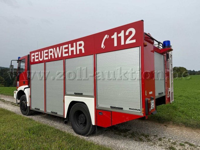 1 reddingsvoertuig RW 2 Iveco EuroFire 4x4 – slechts 20.375 km – foto 5 – kavel bij Zoll-Auktion, Kastl