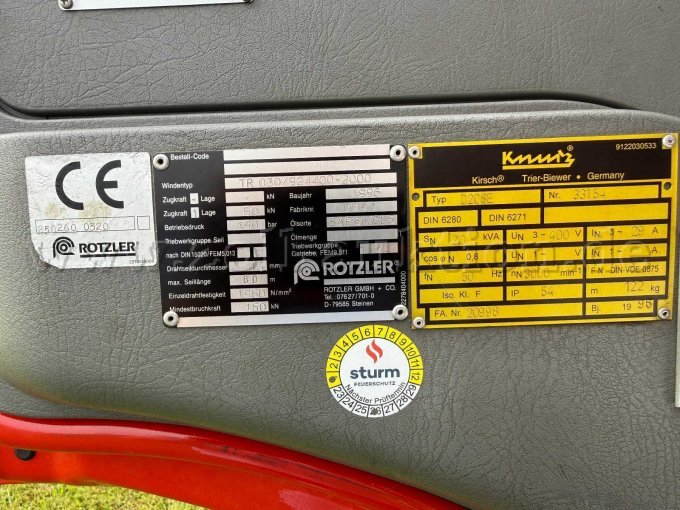 1 reddingsvoertuig RW 2 Iveco EuroFire 4x4 – slechts 20.375 km – foto 20 – kavel bij Zoll-Auktion, Kastl