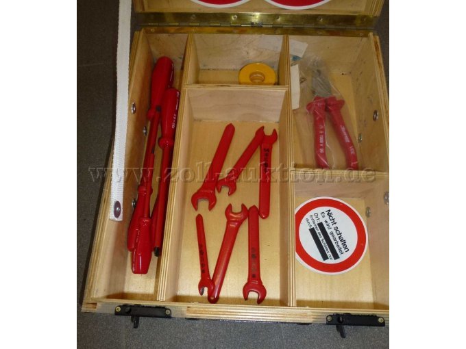 Teilansicht des Werkzeugkoffers
