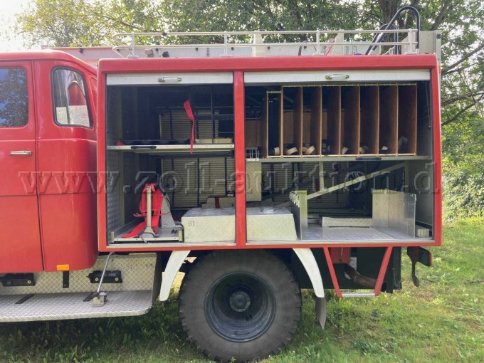 Seitenansicht ohne Beladung