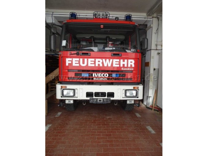1 brandweerblusvoertuig LF 8/6, IVECO Magirus Euro Fire – foto 4 – kavel bij Zoll-Auktion, Bischofswiesen