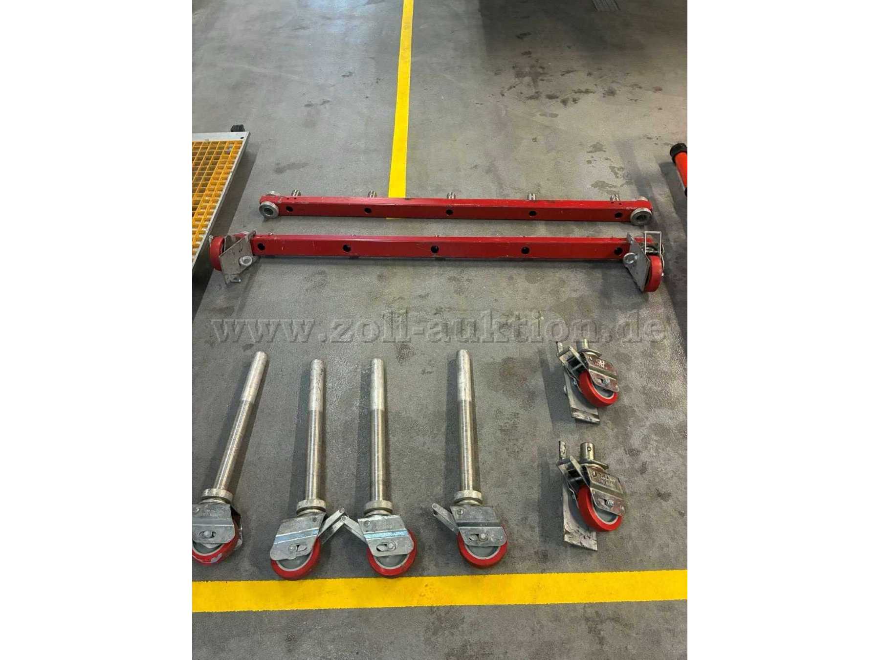 Detailfoto Rollen und Bahnsatz