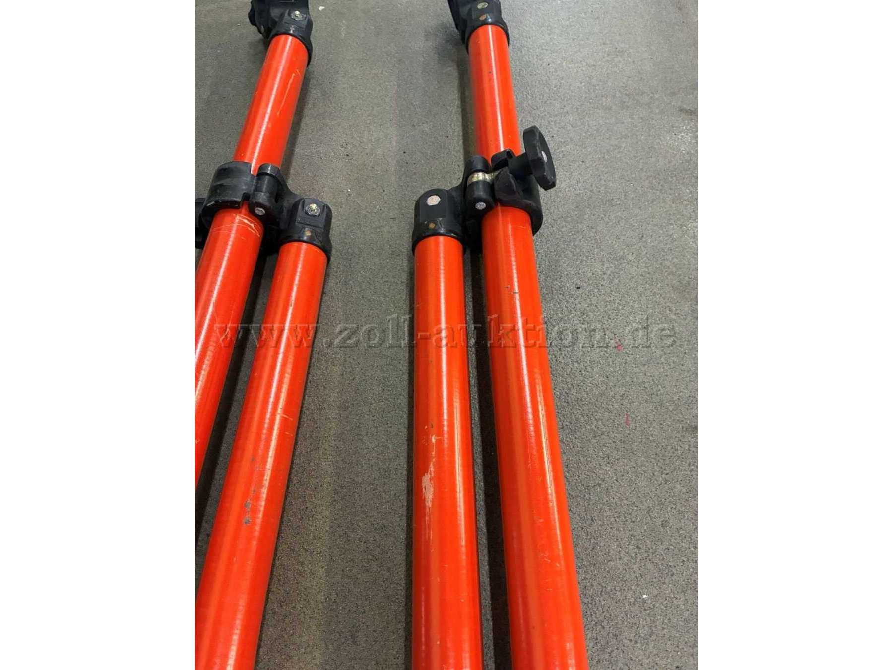 Detail mit Gebrauchsspuren Zusatzstützen