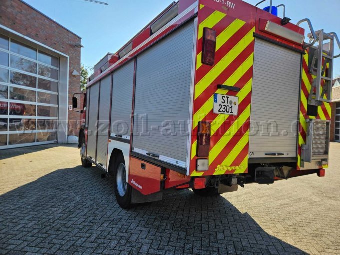 1 Feuerwehr Rüstwagen Mercedes Atego 1325/Schlingmann – foto 4 – kavel bij Zoll-Auktion, Emsdetten