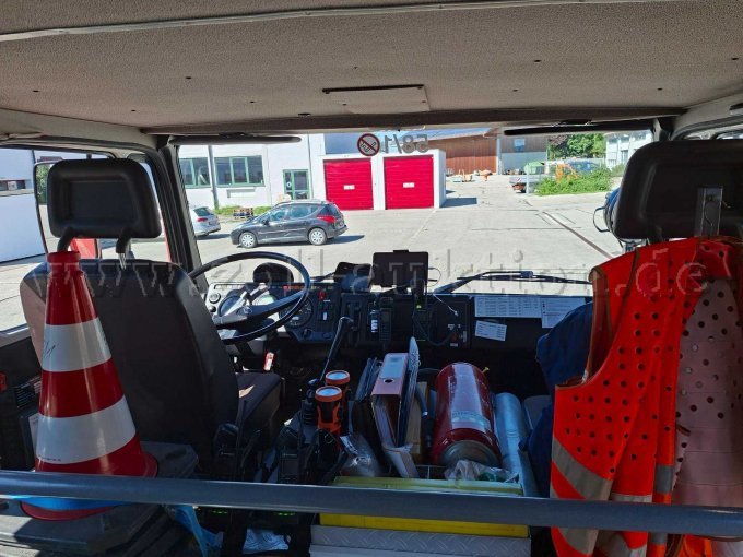 Innenansicht Fahrerbereich