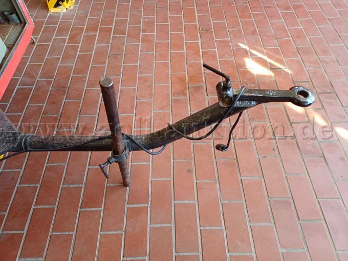 Ansicht auf Zugdeichsel