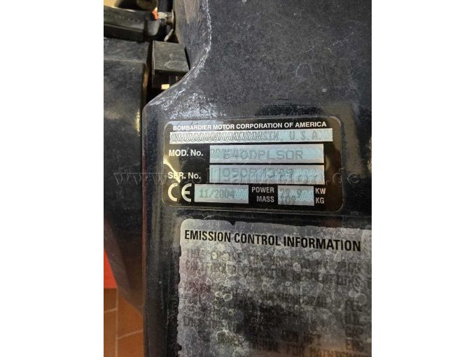 Motor Typenschild