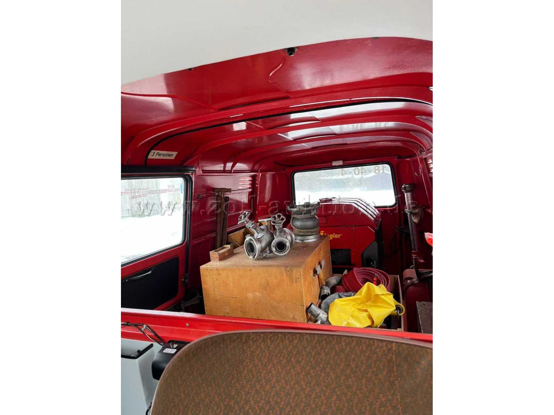 Innenraum B1000 (ohne Beladung)