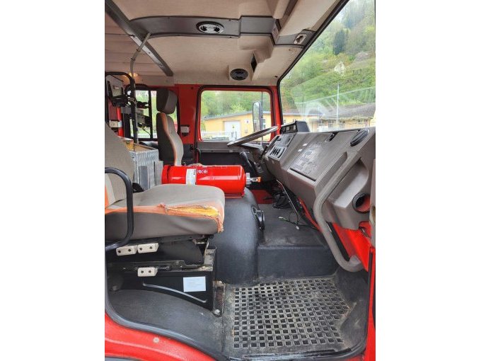 Ansicht in Fahrerraum