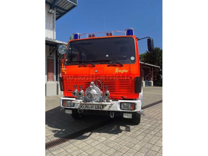 1 Feuerwehrfahrzeug LF 16-TS – Daimler-Benz 1222AF / Ziegler TÜV bis 04/2027 – foto 3 – kavel bij Zoll-Auktion, Künzelsau