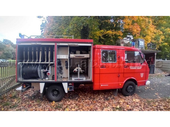 1 brandweerwagen Volkswagen VW LT 55, Schlingmann, bouwjaar 1991 – foto 3 – kavel bij Zoll-Auktion, Hohenroda