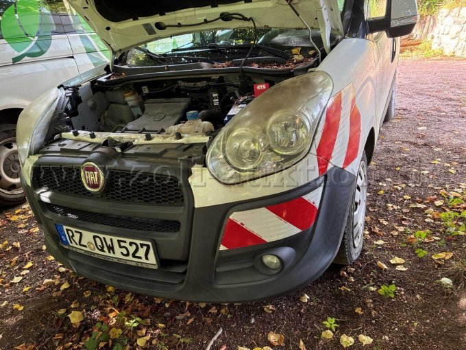 Motorhaube offen