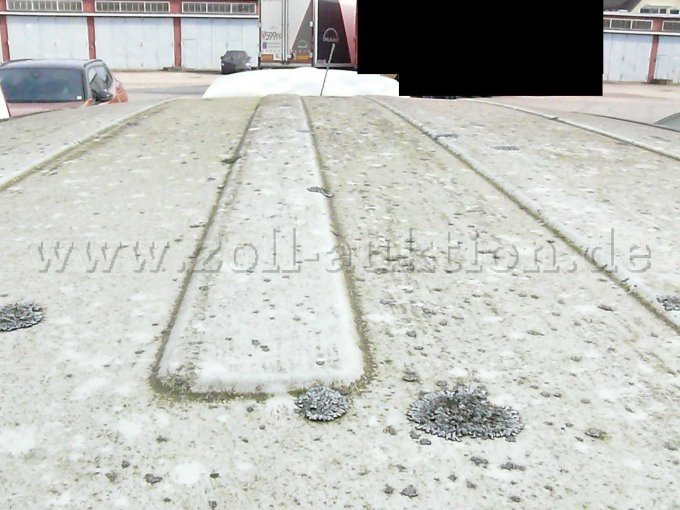 Autodach, ungepflegt