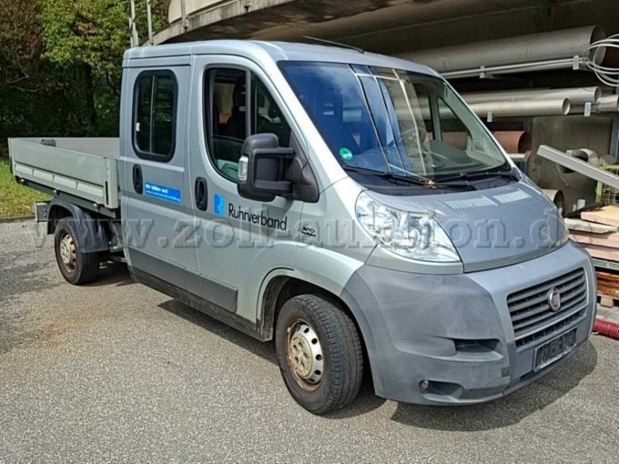 1 Fiat Ducato 33 Pritsche 2.3 JTD DoKa L2 120 Transporter – foto 2 – kavel bij Zoll-Auktion, Lennestadt