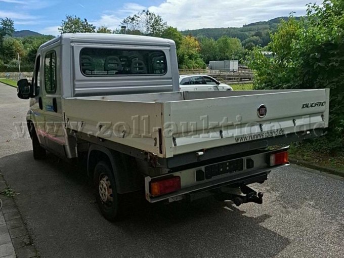 1 Fiat Ducato 33 Pritsche 2.3 JTD DoKa L2 120 Transporter – foto 4 – kavel bij Zoll-Auktion, Lennestadt