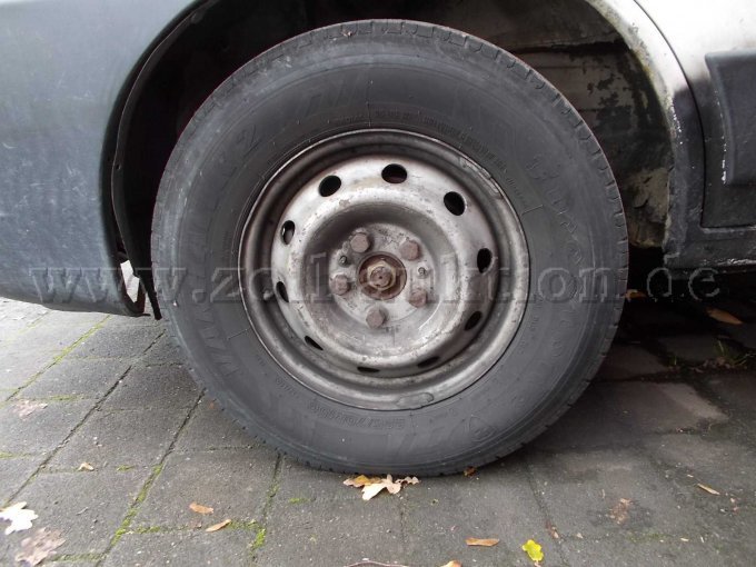 Ansicht Vorderrad links