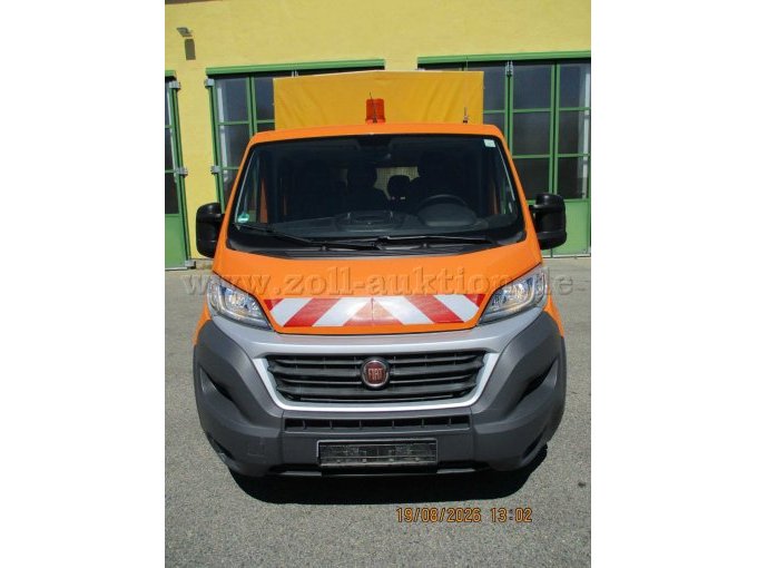 Fiat Ducato, Doka, Plane - Spriegel, defekt, gebraucht: Ansicht von vorne