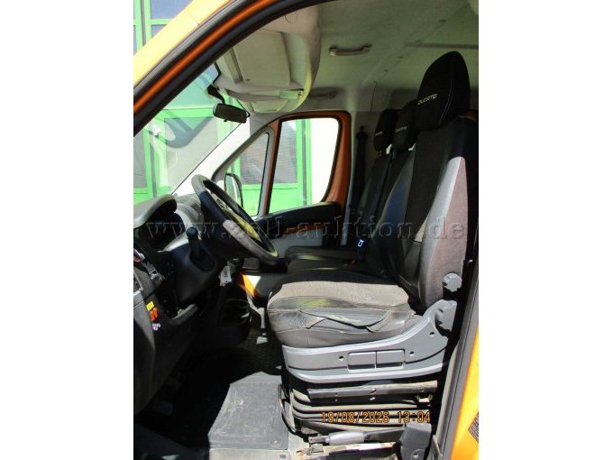 Fiat Ducato, Doka, Plane - Spriegel, defekt, gebraucht: Innenansicht fahrerseitig