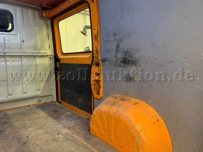 Verschmutzung Kastenwagen innen