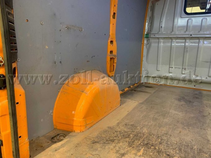 Verschmutzung Kastenwagen Boden